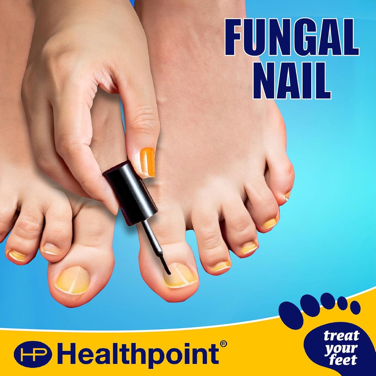 Pack of 2 X 5ml Healthpoint Fungal Nail Treatment Clinically Proven Formula