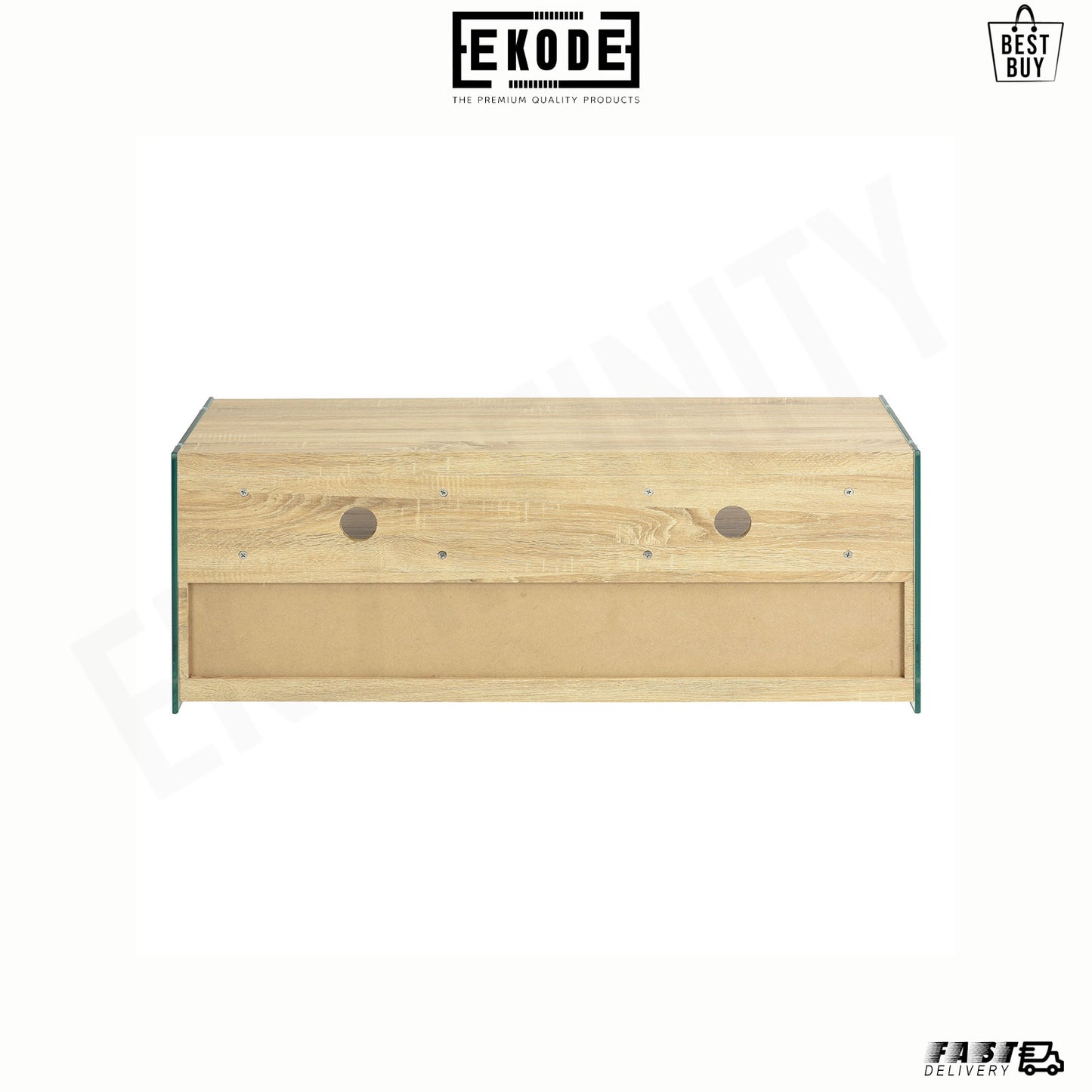 EKODE™ TV Unit Media Stand Storage Cabinet Modern Cupboard and Shelf Storage