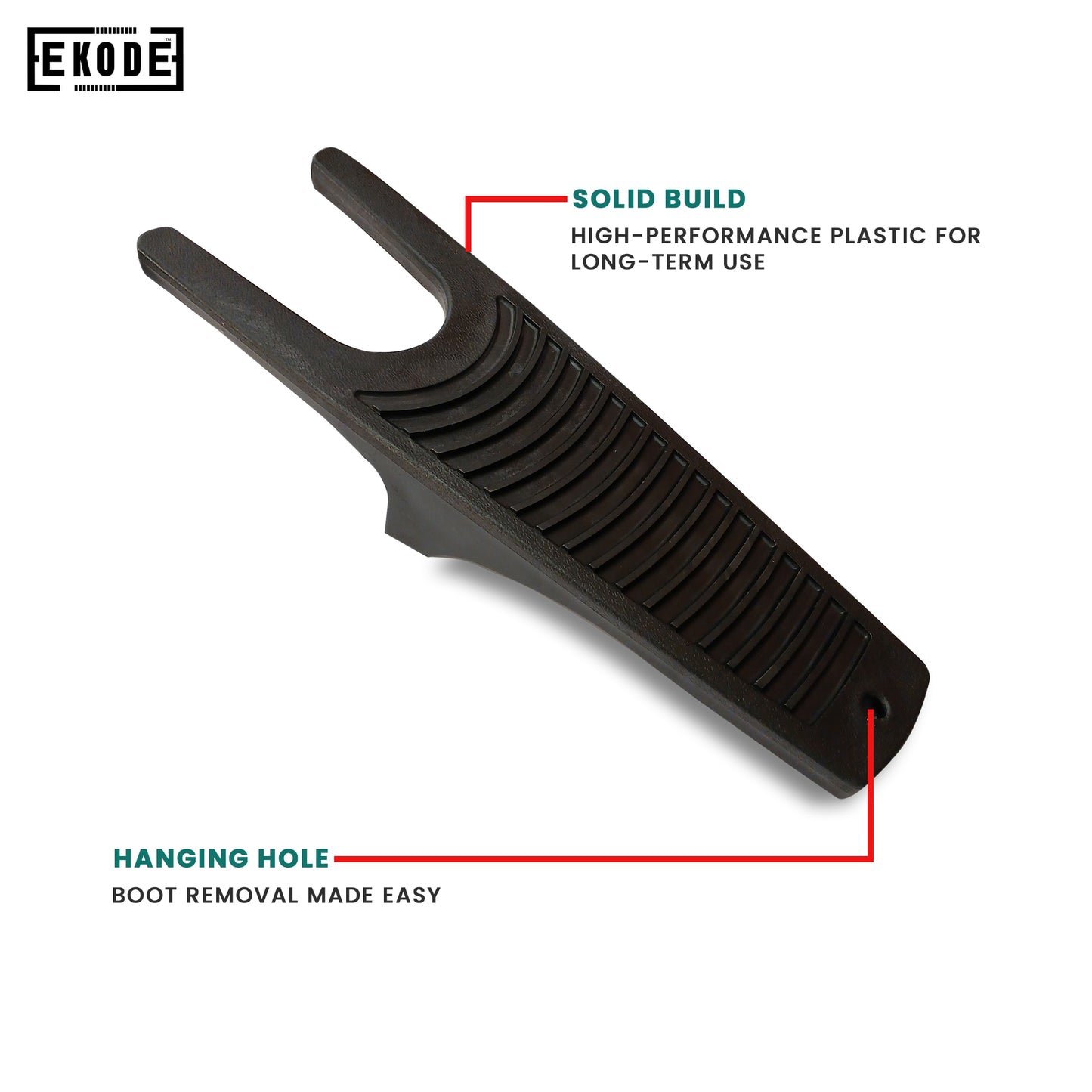 EKODE™ Heavy Duty Boot Puller Shoe Foot Jack Wellington Welly Scraper Cleaner Remover