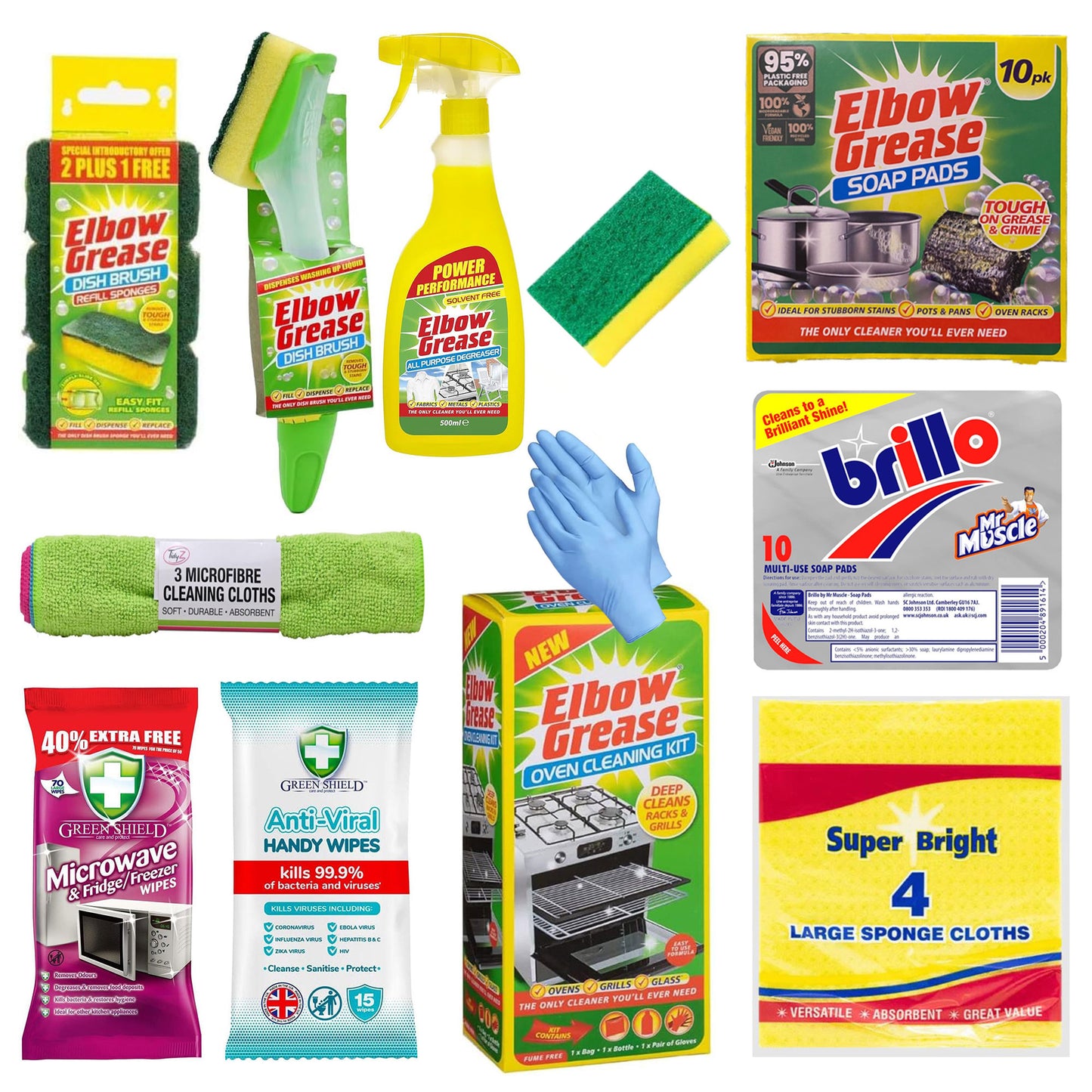 EKODE Household Cleaning products Ultimate Bundle Kit All Purpose Degreaser