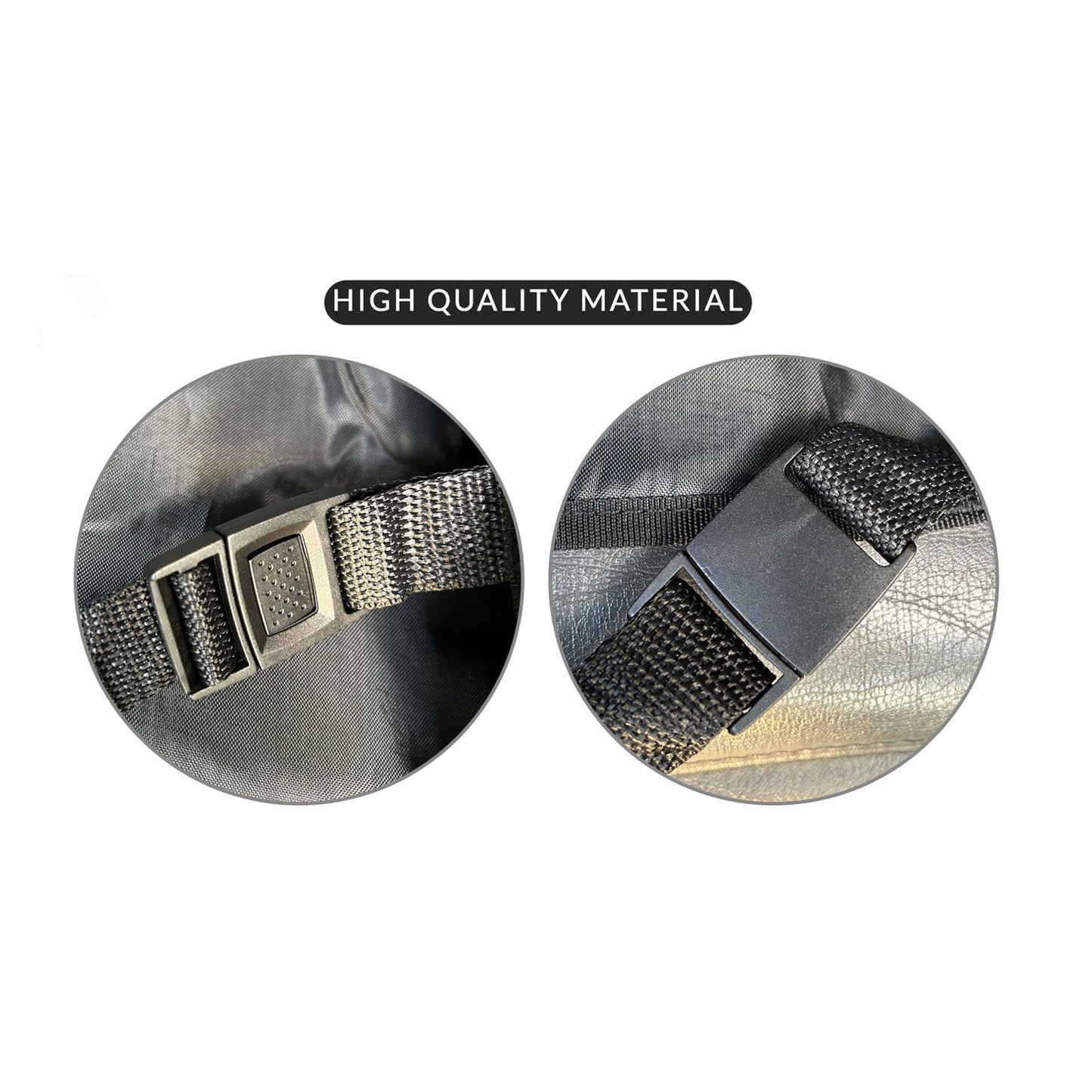 EKODE™ Set of 2 Car Seat Organiser Car Organiser Back Seat for Kids Car Seat Storage with Touch Tablet Holder Car Back Seat Protector for Kids Pockets Snacks Drinks Toys Food Storage