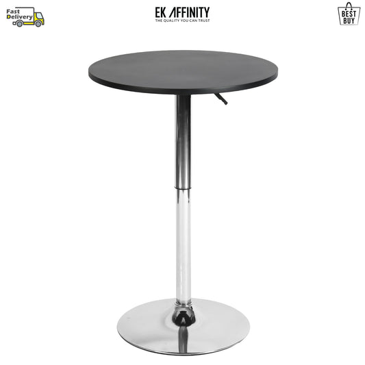 EKODE™ Tall Bar Table Modern Round Breakfast Kitchen Dining Room Small