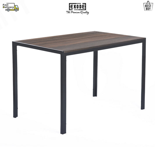 EKODE™ Rectangle Dining Table Office Computer Desk Study Wood Table Metal Frame