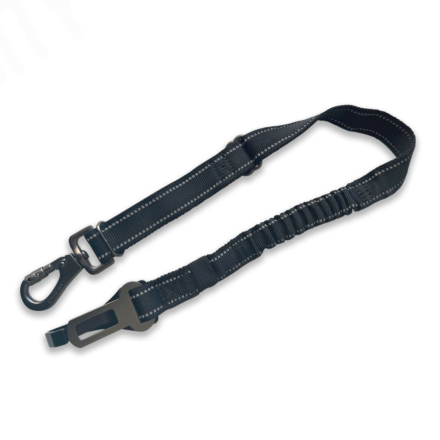 Dog Seatbelts for Cars, Adjustable with Anti Shock Bungee Buffer, Heavy Duty Carabiner Clip, Dog Seatbelt Isofix