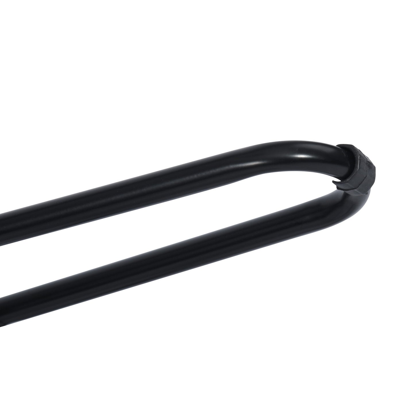 EKODE™ Set of 2pcs Industrial Style Barstools with Metal Frame for Living Room Kitchen, Round white wood seat Bar Chairs with Footrest,Light wood