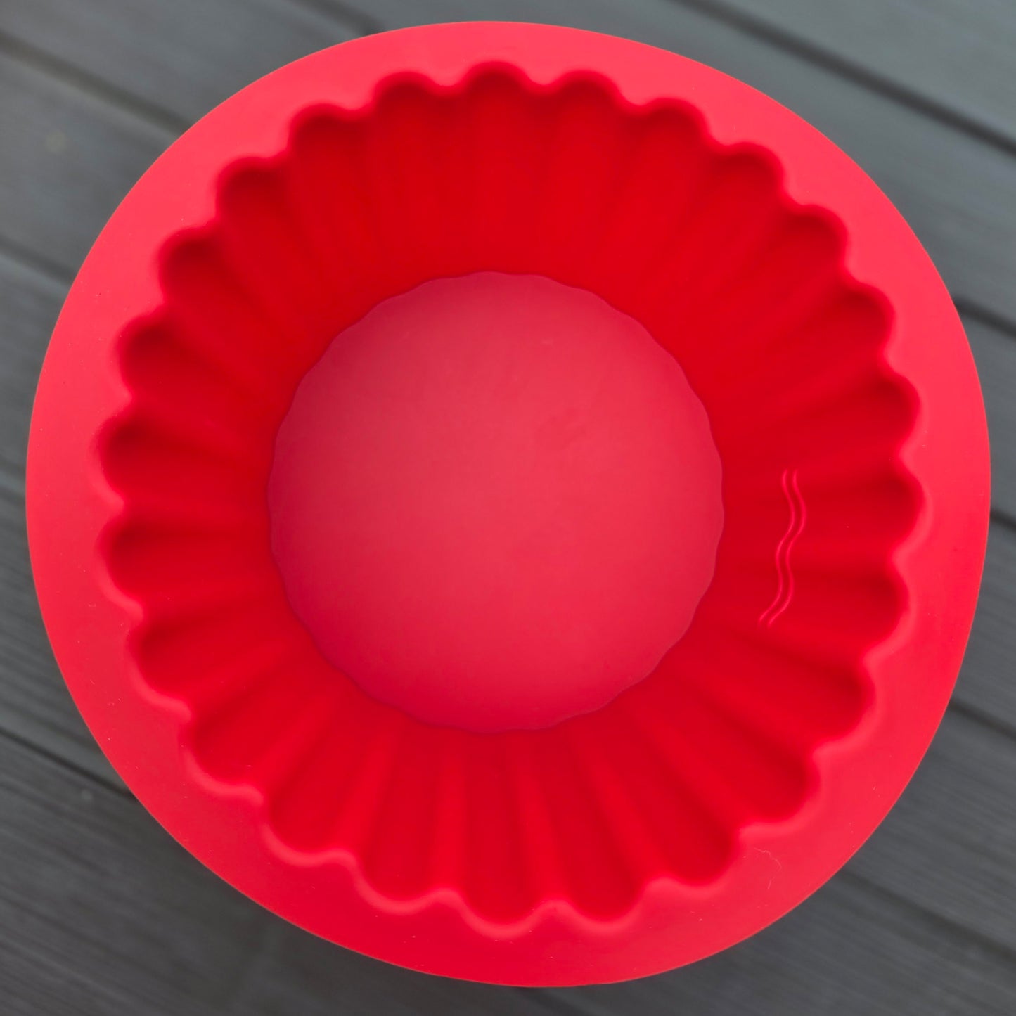 3Pcs Giant Cupcake Molds,Dishwasher Safe Big Top Silicone Cupcake Mould, Jumbo Caupcake Bake Sets Non-Stick Silicone Cake Molds for DIY Bake Tools Cake Decorating Red