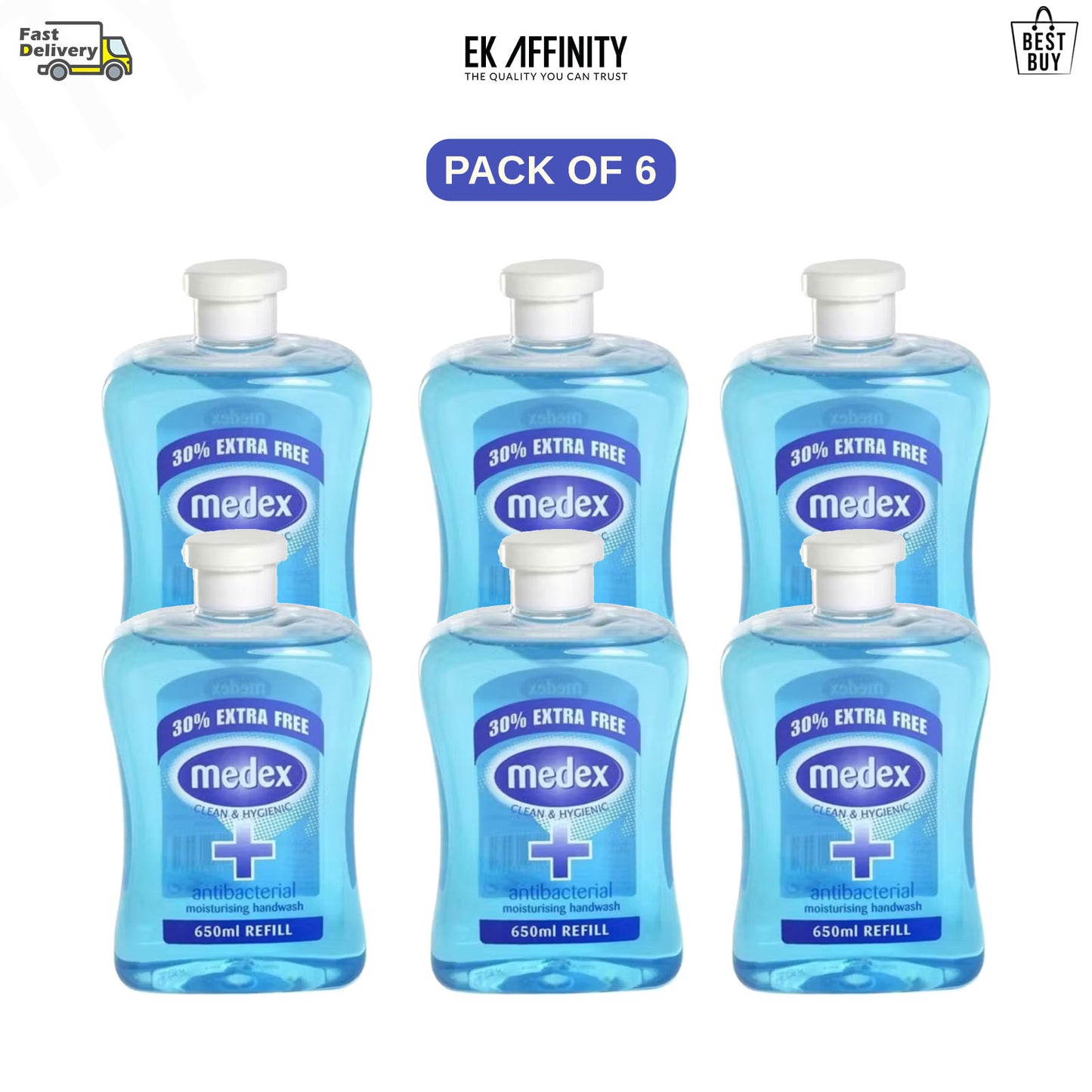 Medex Anti-Bac Handwash Original Refill - 650ml