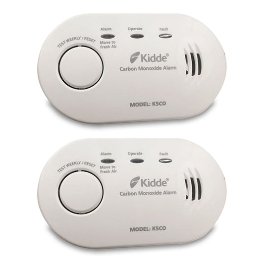 Kidde 5CO - 10 Year Life LED Carbon Monoxide Detector / CO Alarm Value Pack Bundles