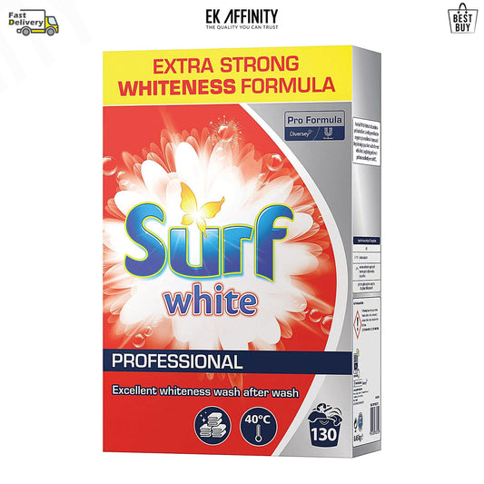 Surf Pro-Formula White Washing Powder 8.45kg 130 Wash Laundry Detergent Supplies
