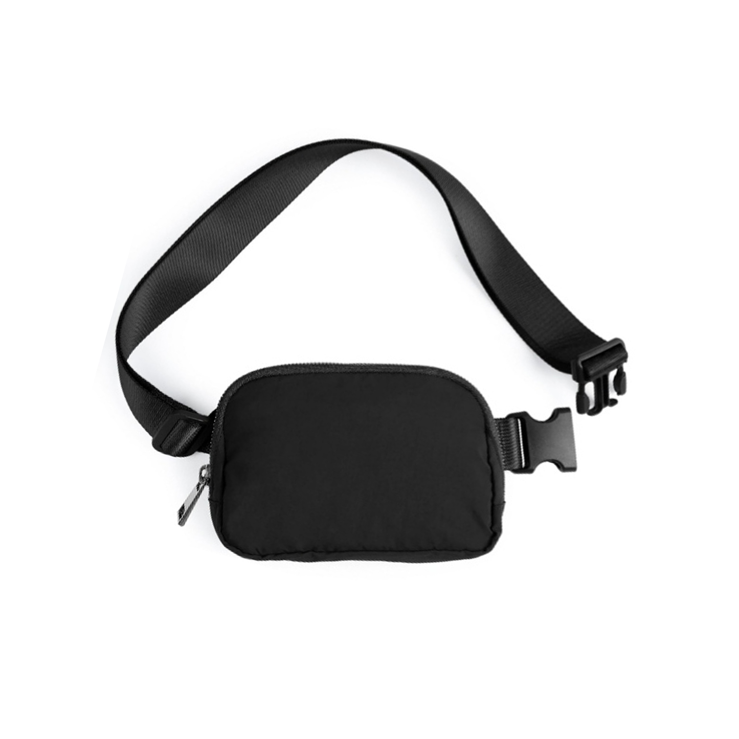 EKODE™ Crossbody Waist Bag Small Adjustabe Stlrap for Running Outdoors Workout Travel Hiking Cycling Water Resistance Fanny Pack for Women and Men Black