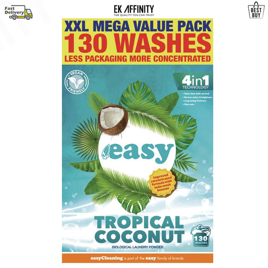 Easy Tiger Tropical Coconut Washing Powder 130 Wash