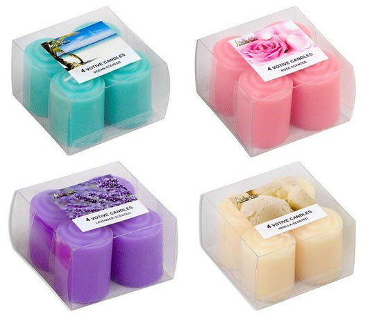 Candles Pack of 4 Votive  Scented tealight