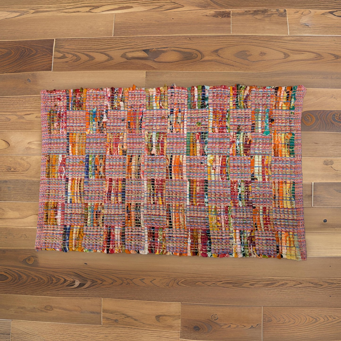 Handmade Multicolor Doormat | Rag Rug Door Mat | Handwoven Door Mat Rug | Eco-Friendly Premium Door Mat Rugs | Gift for him | Gift for her