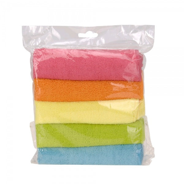 Ultra Clean Microfibre cloth set of 5 pcs