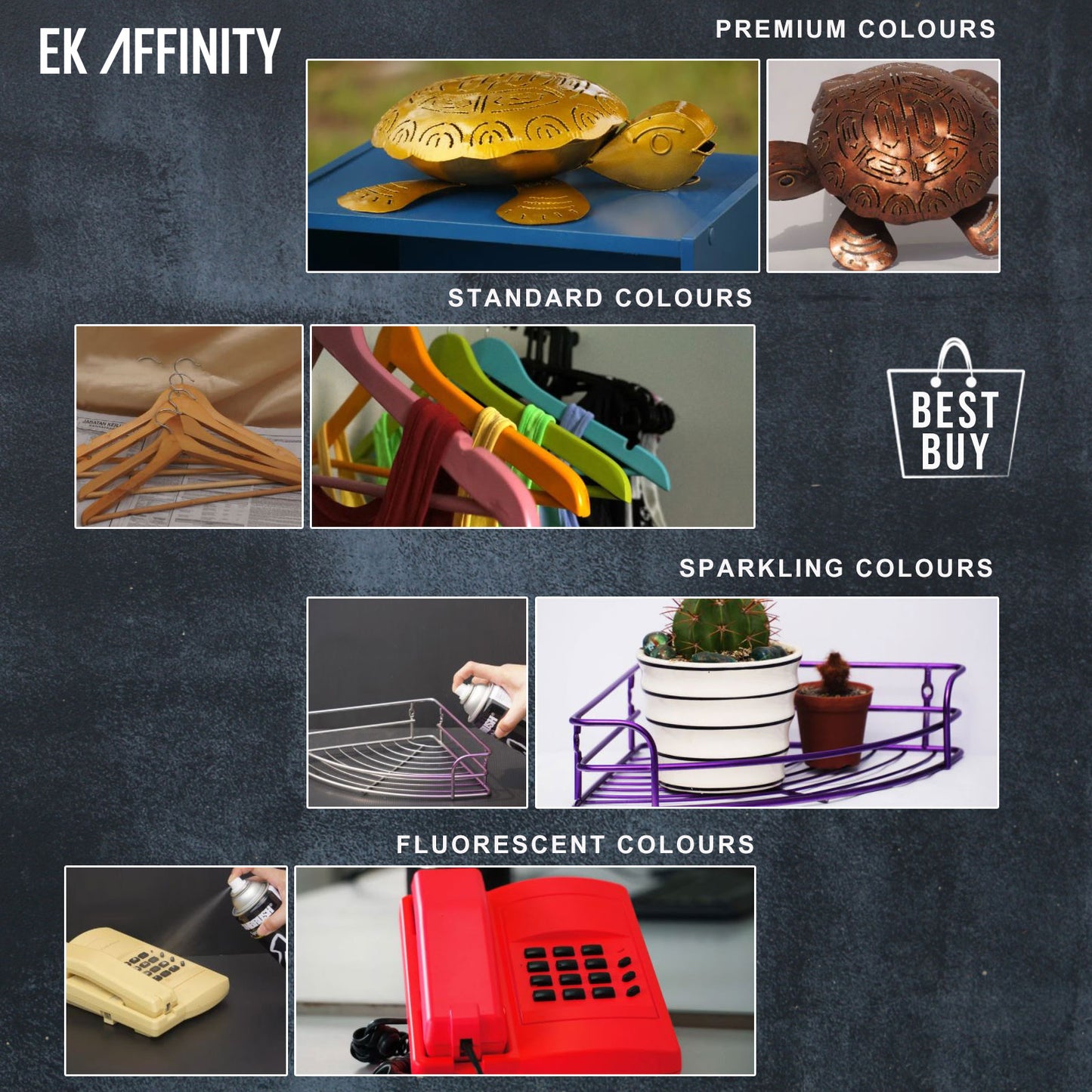 CANBRUSH Spray Paint For metal Plastic and Wood 400ml