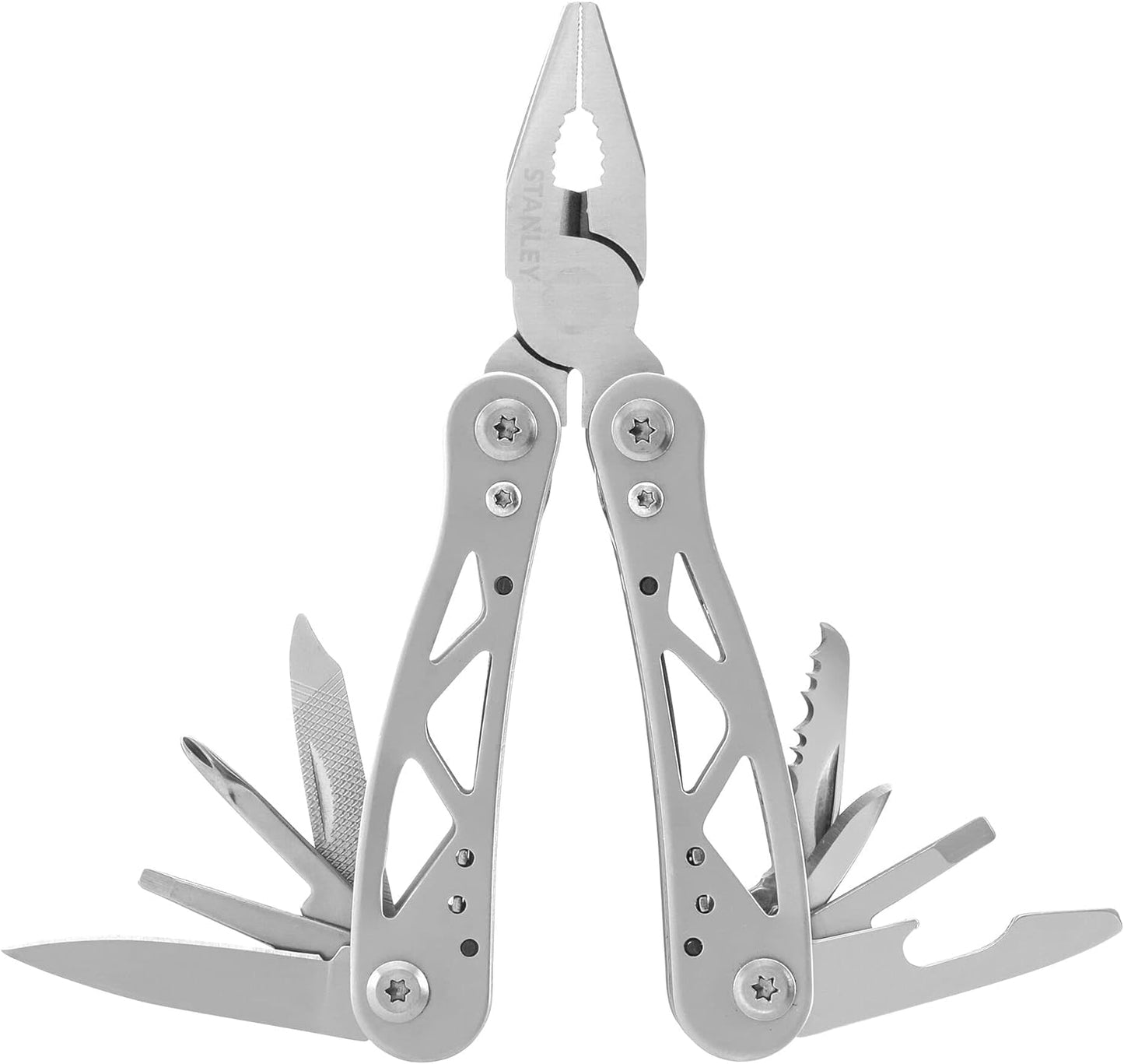 Stanley 12 in 1 Multi-Tool with holster, Silver