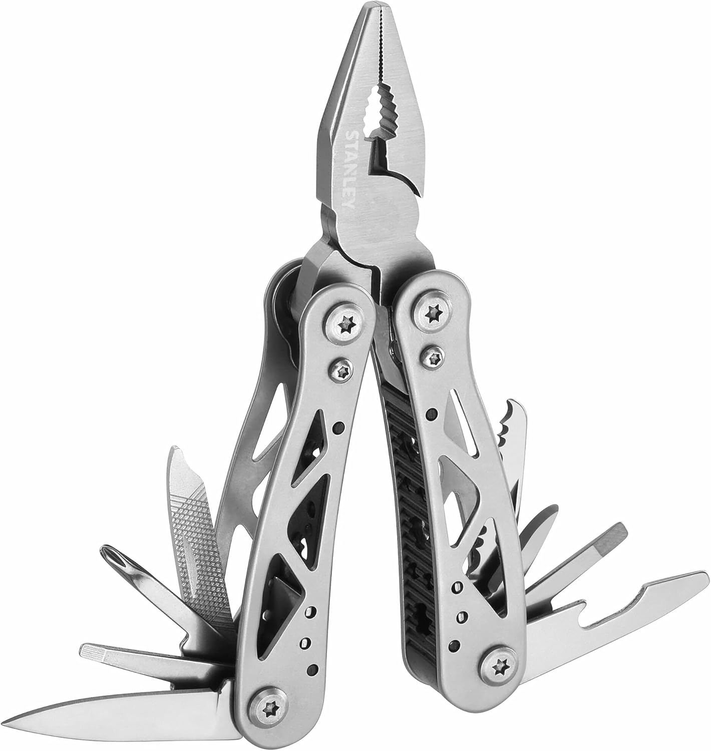 Stanley 12 in 1 Multi-Tool with holster, Silver