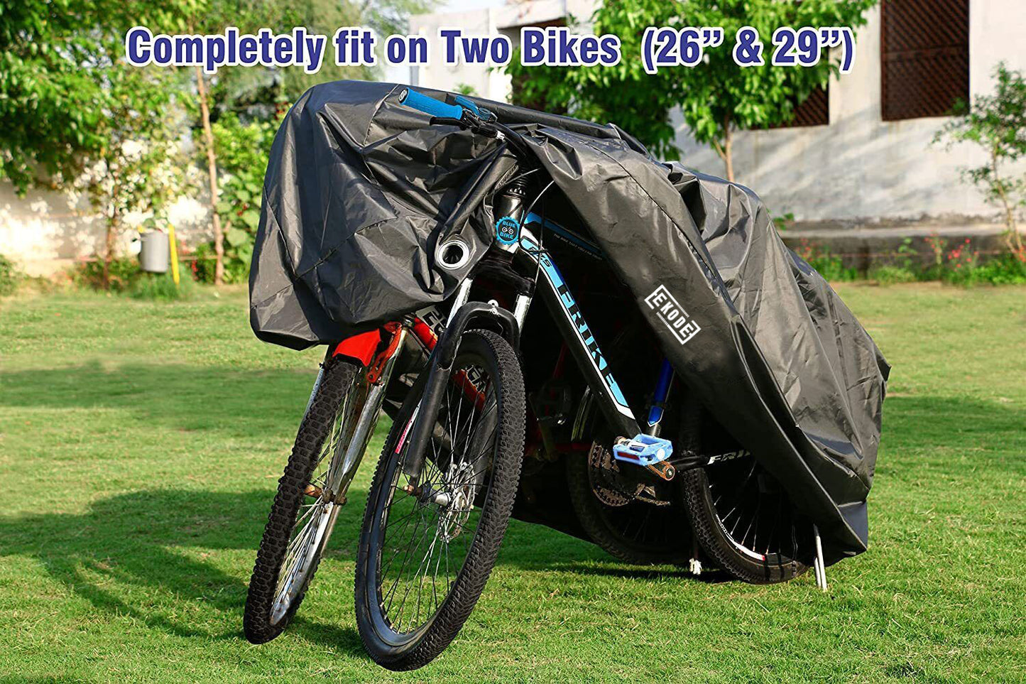 Bike cover waterproof / dustproof Mountain bike covers for outside storage with Lock holes/storm straps/ elastic hems/ storage bag