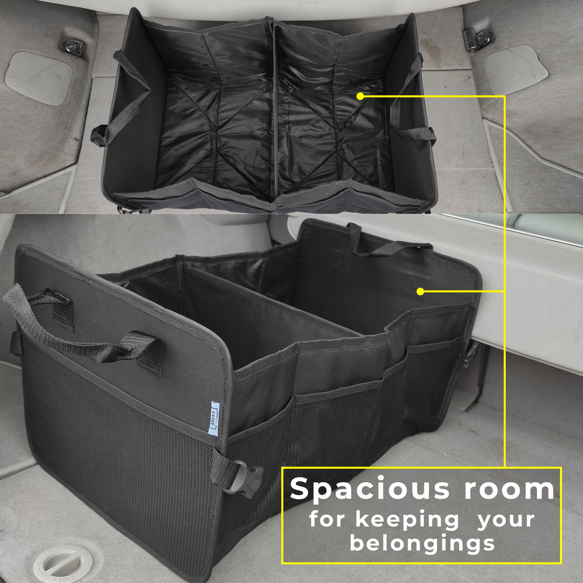 Conquer Car Clutter Car Organizers with Anti-Slip Bases