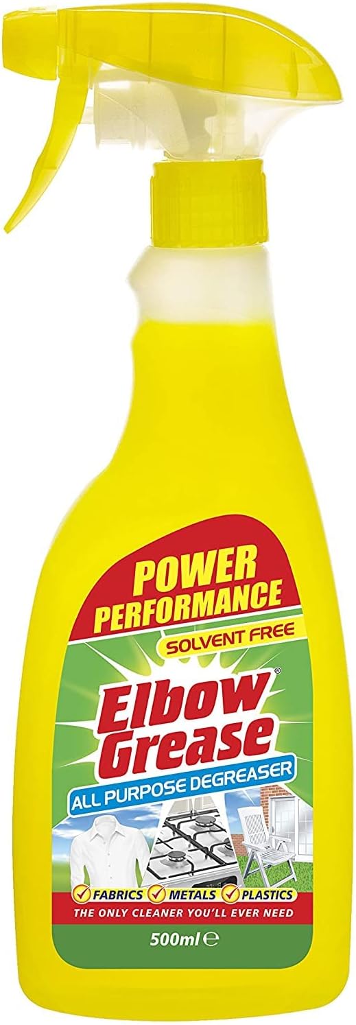 All Purpose Elbow Grease Degreaser Cleaner Spray Kitchen Bathroom Metal 500ml