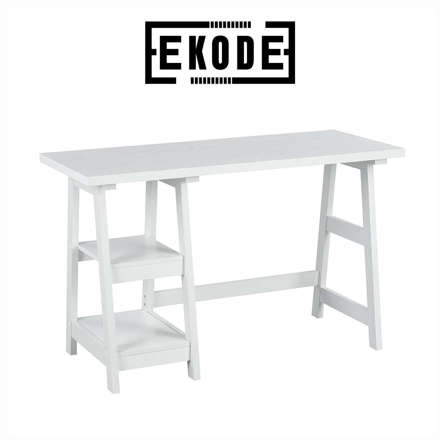 EKODE™ Vintage Style Computer Study Desk Designed for studios and Small Spaces